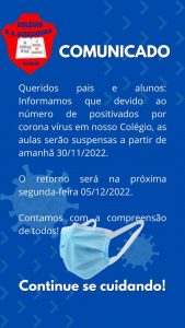 Comunicado oficial do CENSA